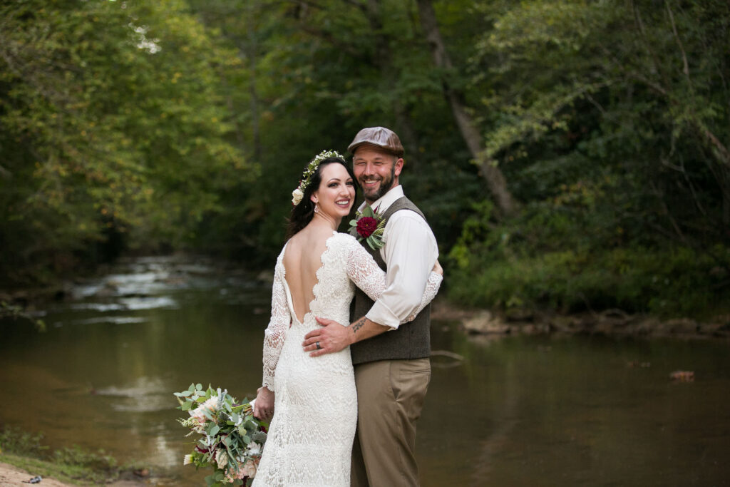 Elkin Creek Vineyard wedding in Elkin, NC