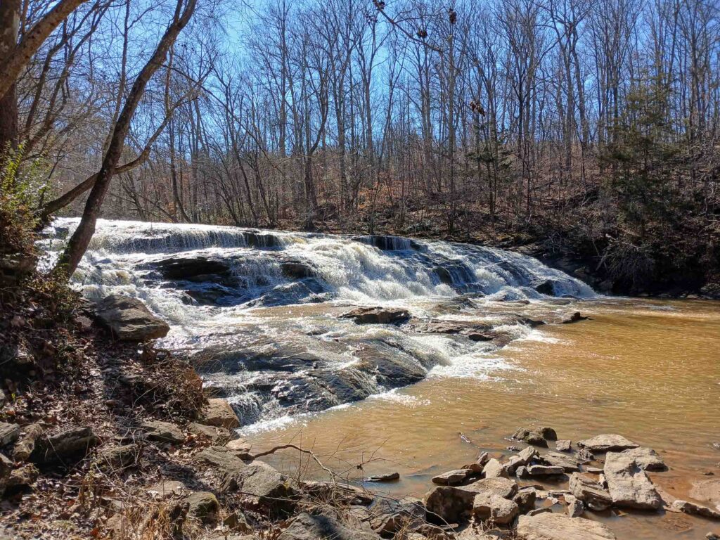Shacktown Falls in north carolina
