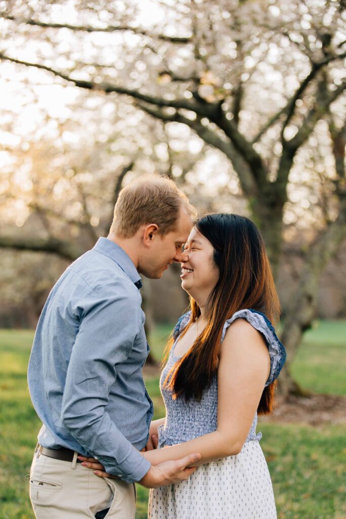 engagement proposal session at the graylyn estate