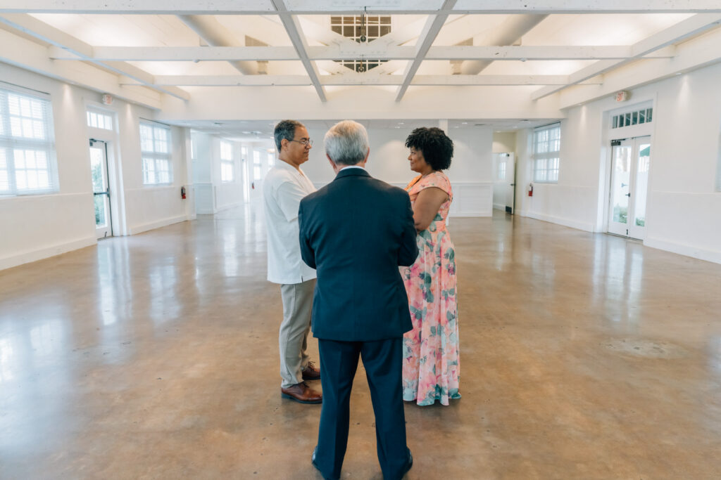 vow renewal ceremony at the barn at reynolda in winston-salem, nc