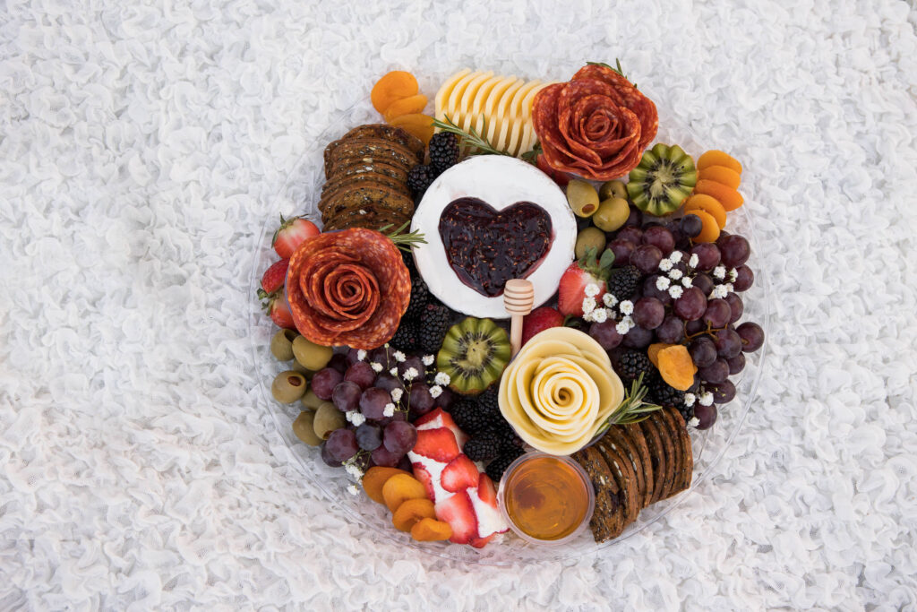 golden hour elopements proposal packages include picnic and charcuterie